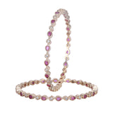 22k Gold Plated Ziya Petal Bangle