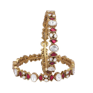 22k Gold Plated Kangan Zariya Bangle