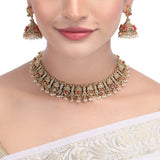 SUNSDHI   gold plated necklace set