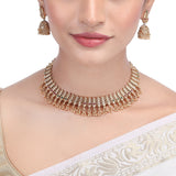 NIHIVANYA gold plated necklace set