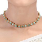 RIYA   gold plated necklace set