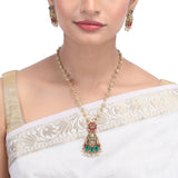 ELINA   gold plated necklace set
