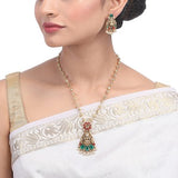 ELINA   gold plated necklace set