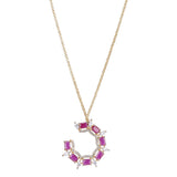 Chaav Zircon Round Pendant