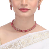 VIHA   gold plated necklace set
