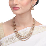 ANJALI  gold plated necklace set