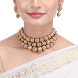 AMAYRA  gold plated necklace set