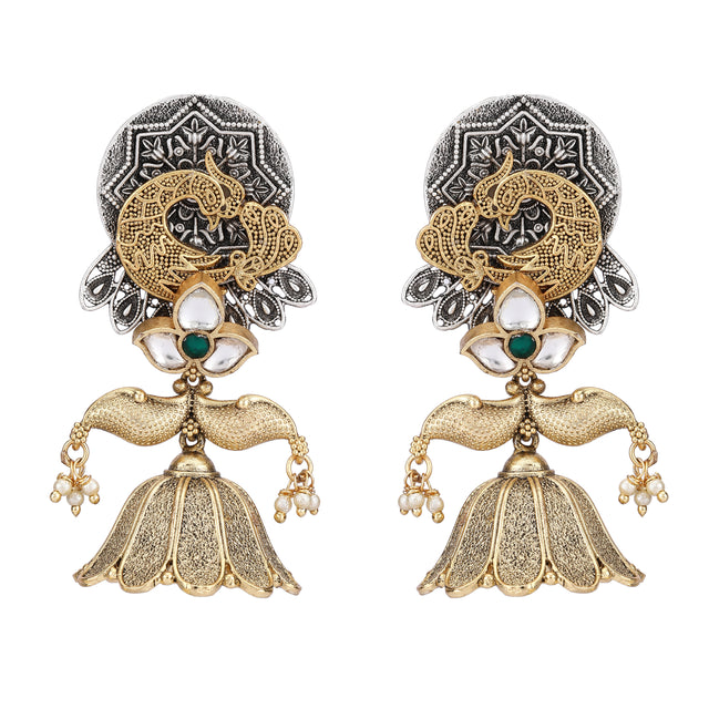 Bazaar Mayoori Kundan Earring