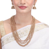 ANJALI  gold plated necklace set