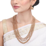 ANJALI  gold plated necklace set