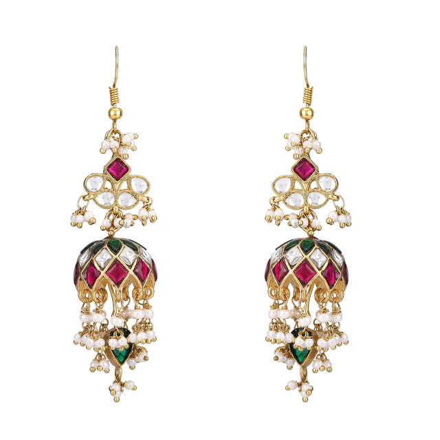 Bazaar Tanwika Kundan Earring