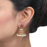 NIRVIKA  GOLD PLATED EARRING