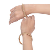 SAMARIDHI  GOLD PLATED BANGLE