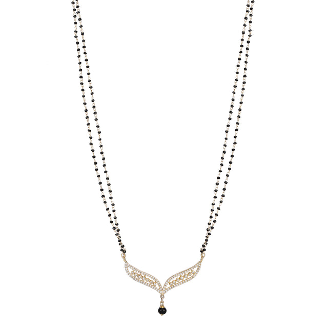 Suhag Ravya Zircon Mangalsutra Necklace