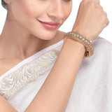 AVNI  GOLD PLATED BANGLE