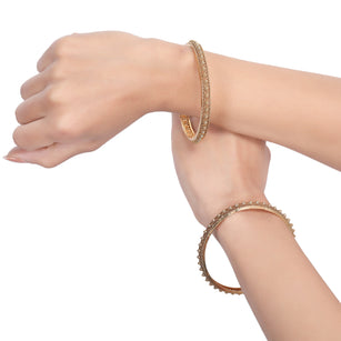 MRUNAL GOLD PLATED BANGLE