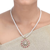 Karuna Wamil Zircon Pendent  Set