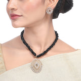 Karuna Wamini Zircon Pendant  Set