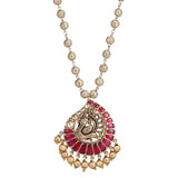 PITARA JIGNA KUNDAN NECKLACE