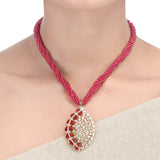 Karuna Wenushi Zircon Pendant Set