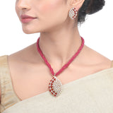 Karuna Wenushi Zircon Pendant Set