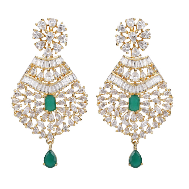 Advika Ailani Zircon Pendant Set