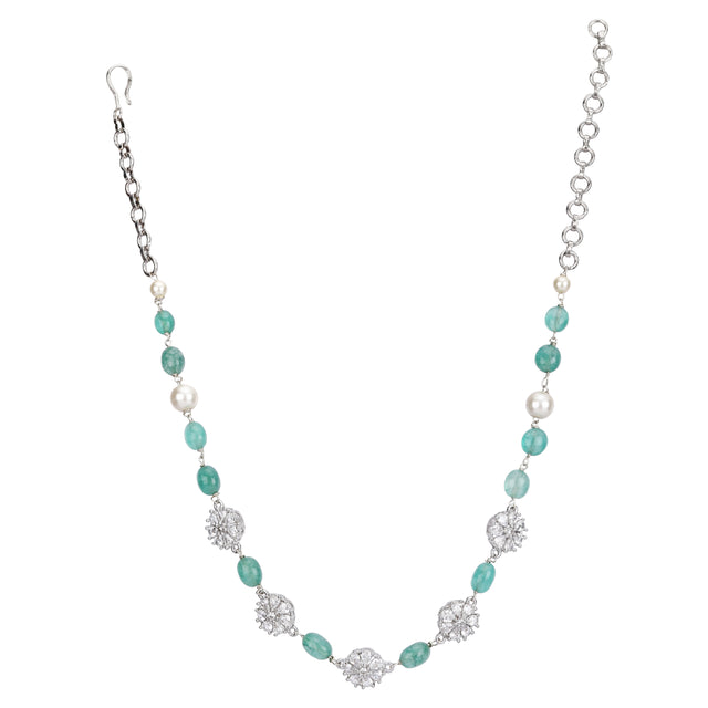 PITARA LOUIS ZIRCON NECKLACE SET