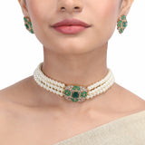 Karuna Namatha Zircon Choker Set
