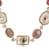 PITARA ARCHIE KUNDAN NECKLACE SET