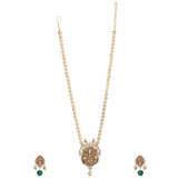 PITARA LAKSHMI ZIRCON NECKLACE SET