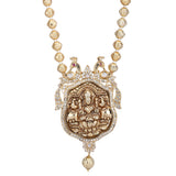 PITARA LAKSHMI ZIRCON NECKLACE SET