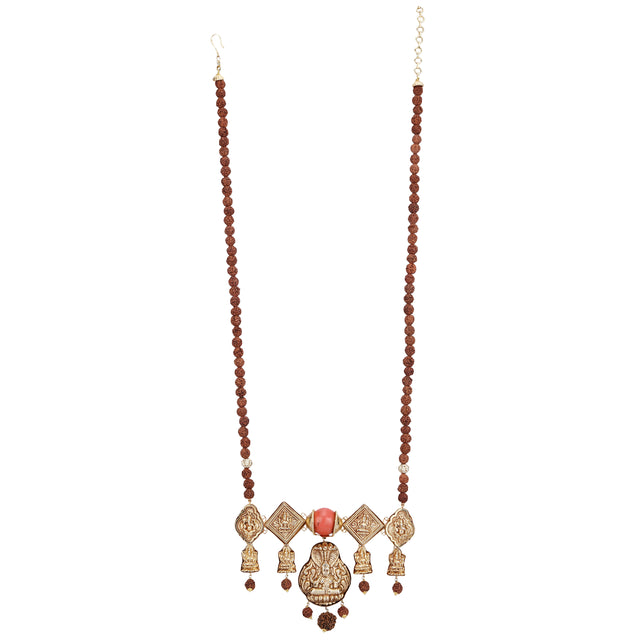 PITARA HIRANMAYI TEMPLE NECKLACE SET