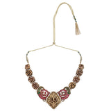 PITARA SUMUKHA KUNDAN  TEMPAL NECKLACE