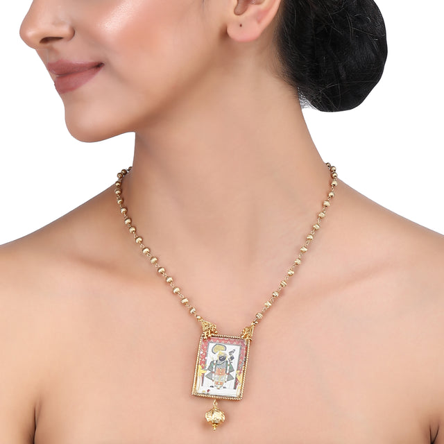 Chaav Trusha Kundan Pendant