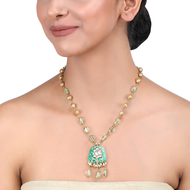 Chaav Tanvi Kundan Pendant