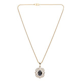 22k Gold Plated Amanpreet  Pendant Set