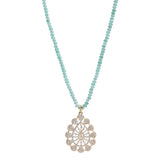 22k Gold Plated Aishwarya Pendant Set