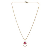 22k Gold Plated Akshita Pendant Set