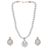 Karuna Naavya Zircon Pendant Set