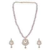 Karuna Soniya  Zircon  Pendant  Set