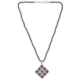 Karuna Nabha Zircon Pendant Set