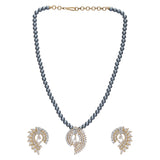 Karuna Warmika Zircon Pendant Set