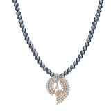 Karuna Warmika Zircon Pendant Set