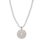 Karuna Woshini Zircon Pendant Set
