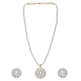 Karuna Woshini Zircon Pendant Set
