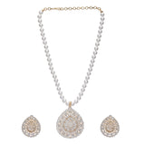 Karuna Winnietha Zircon Pendant  Set