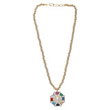 Karuna Withya Zircon Pendant  Set