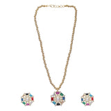 Karuna Withya Zircon Pendant  Set