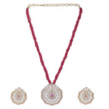 Karuna Winoma Zircon Pendant  Set