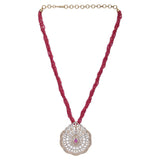 Karuna Winoma Zircon Pendant  Set